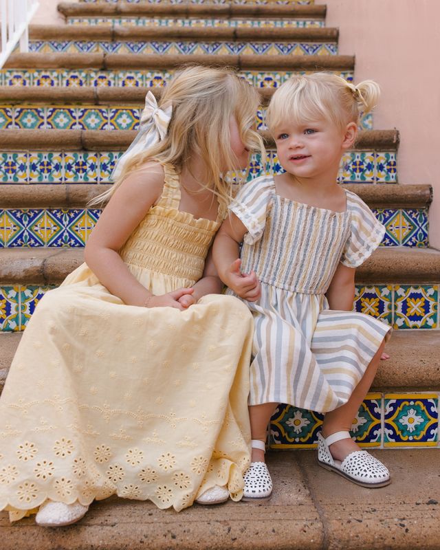 Rylee + Cru Lindsay Dress - Valencia Stripe