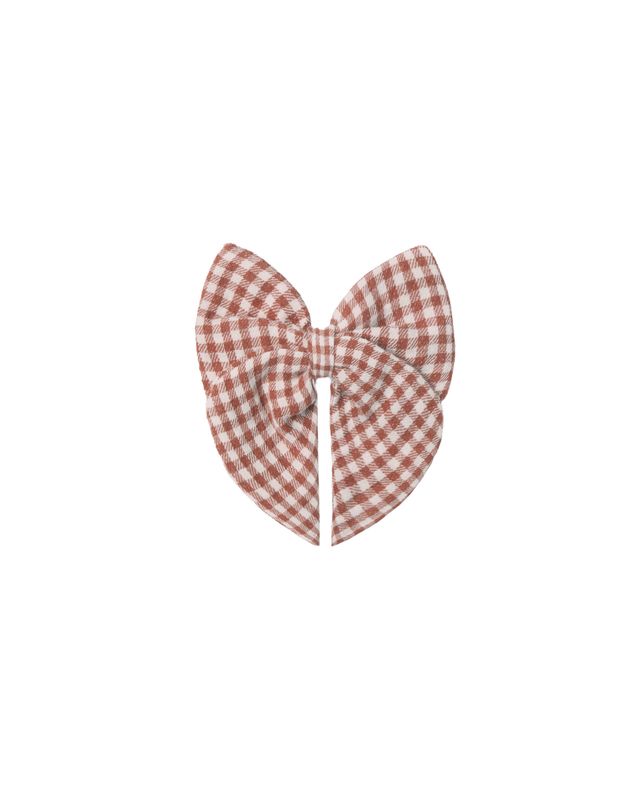Quincy Mae Bow - Red Gingham
