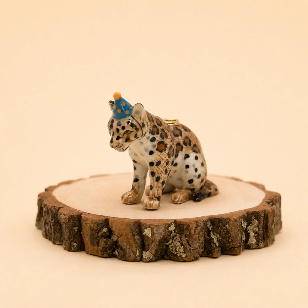 Camp Hollow Jaguar Cake Topper