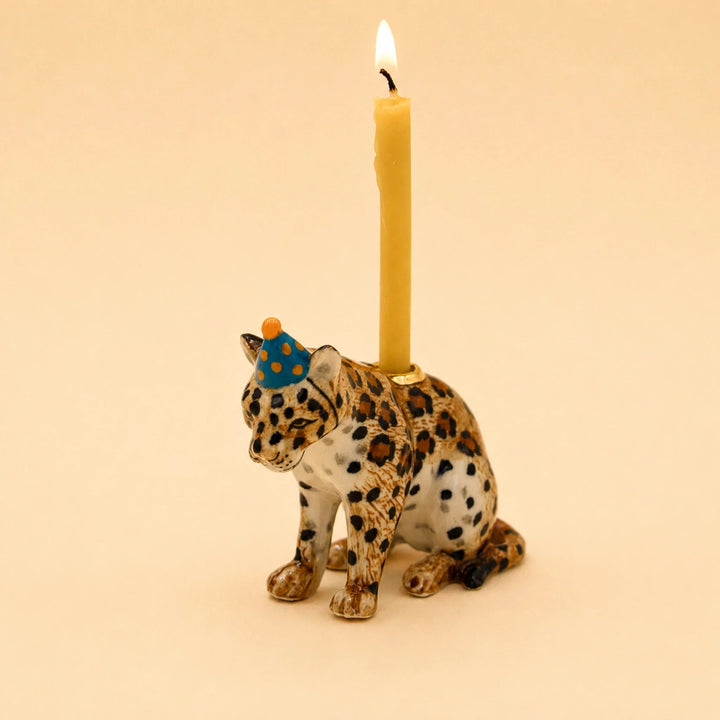 Camp Hollow Jaguar Cake Topper