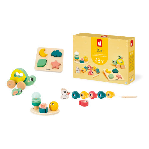 Janod Box 18+ Months - Perfecting Their Fine Motor Skills