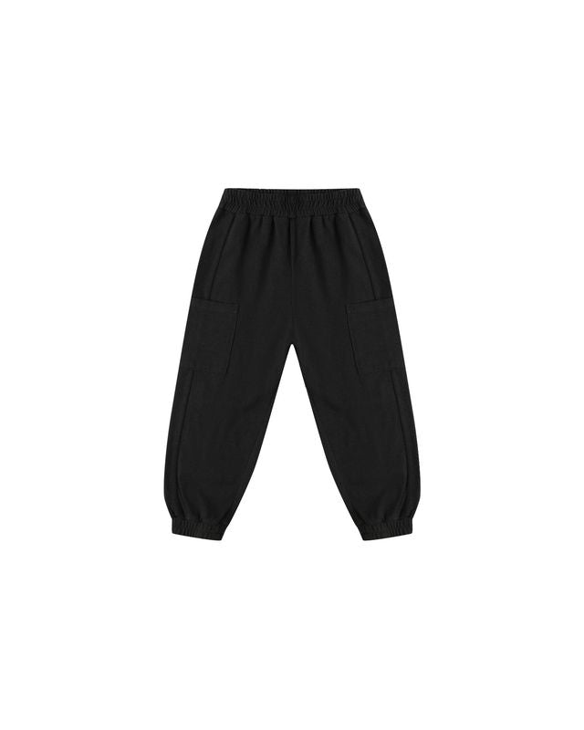 Rylee + Cru Cargo Jogger - Black