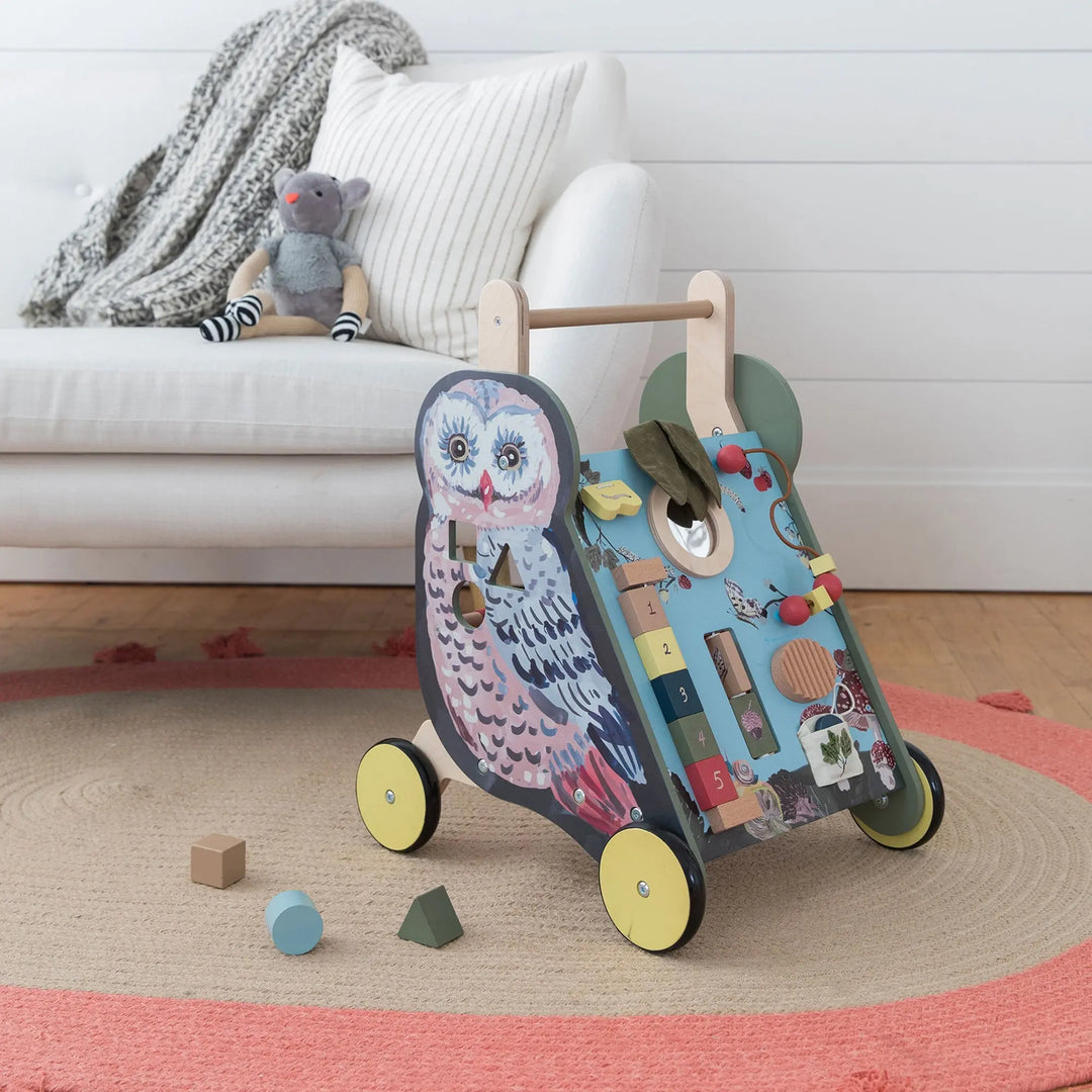Manhattan Toy Wildwoods Owl Push-Cart