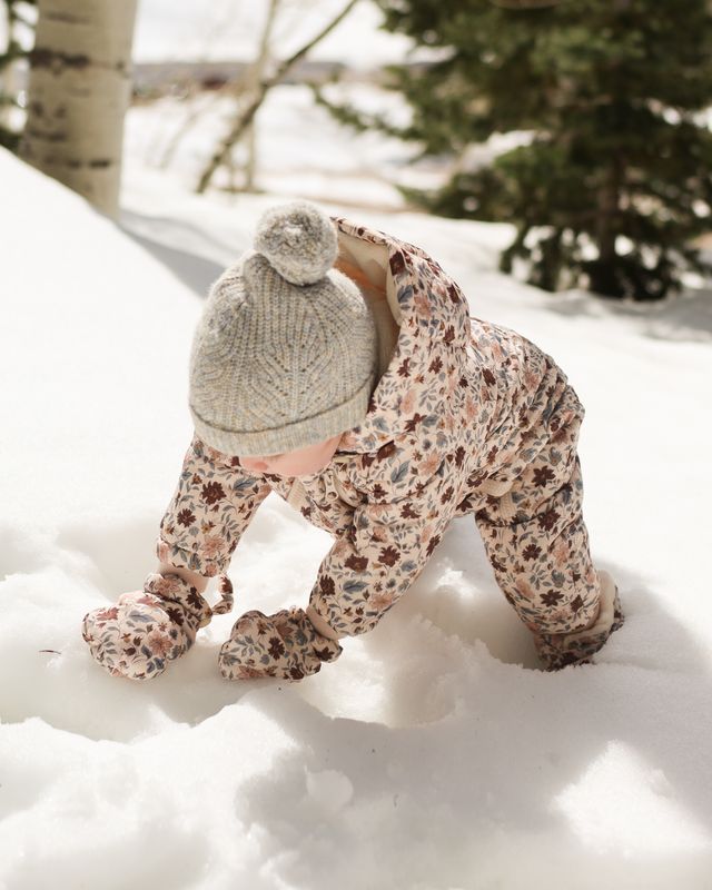 Rylee + Cru Puffer Snowsuit - Posy