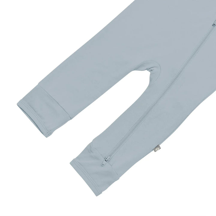 Kyte Baby Zippered Romper - Fog