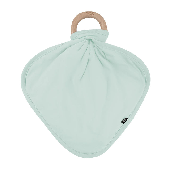 Kyte Baby Lovey with Removable Wooden Teething Ring - Sage