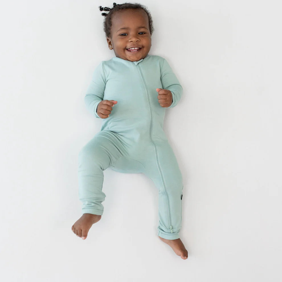 Kyte Baby Zippered Romper - Sage