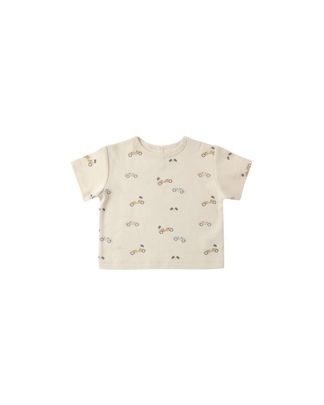 Quincy Mae Boxy Tee - Race Car