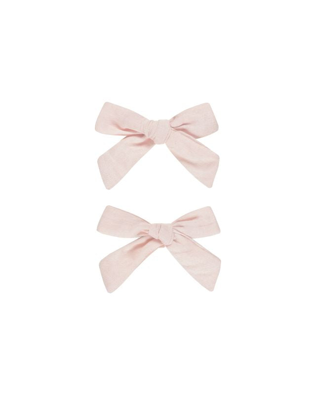 Rylee + Cru Bows Set Of 2 - Blush