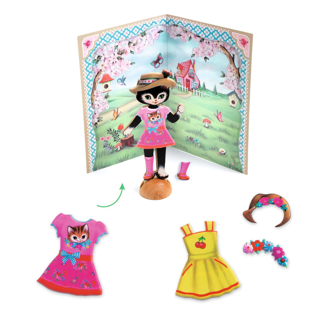 Djeco Little Wardrobe Collage