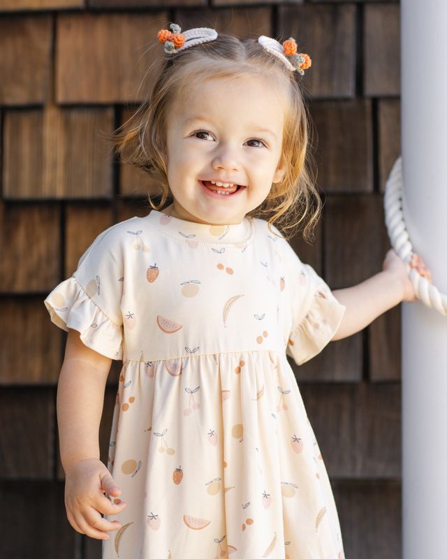 Rylee + Cru Babydoll Dress - Fruit