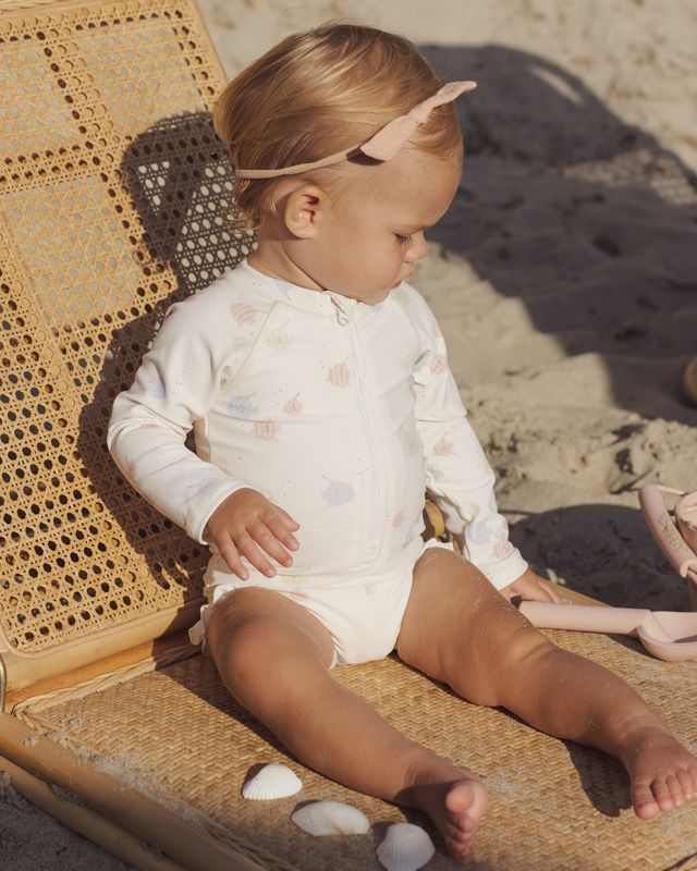 Rylee + Cru Rashguard One-Piece - Angel Fish