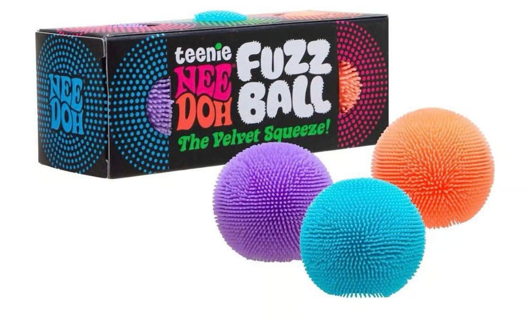 NeeDoh Teenie Fuzz Ball - The Velvet Squeeze Three Pack