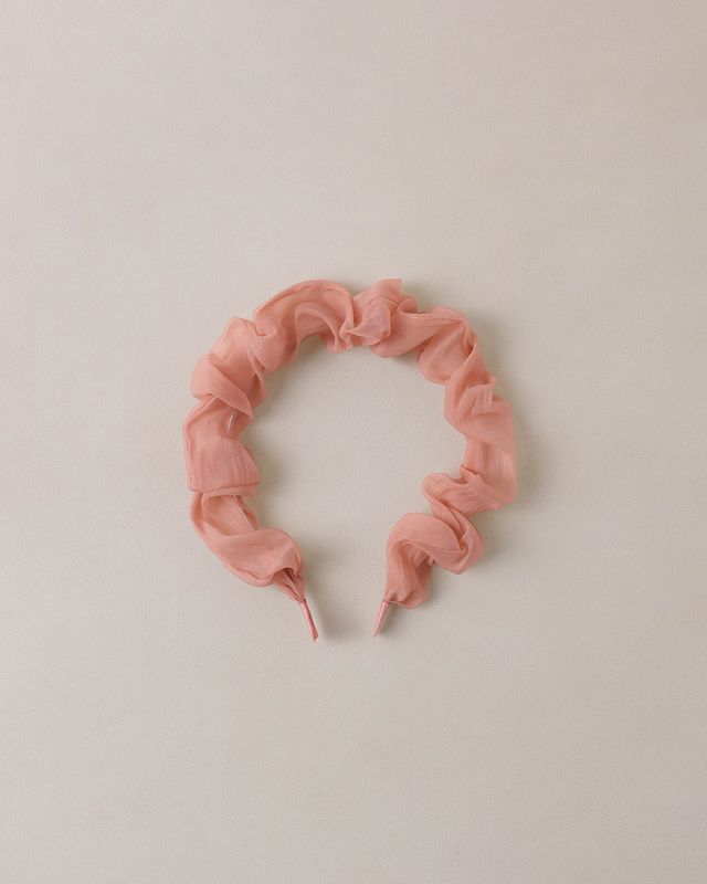 Noralee Gathered Headband - Pink