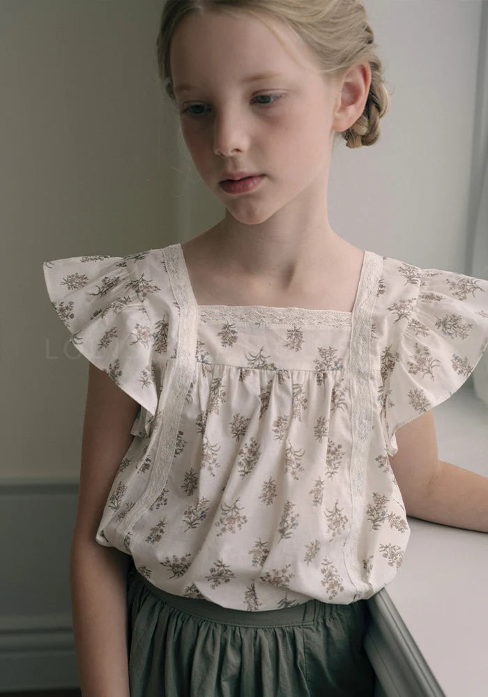 Louisiella Reinette Blouse - Peach Beige