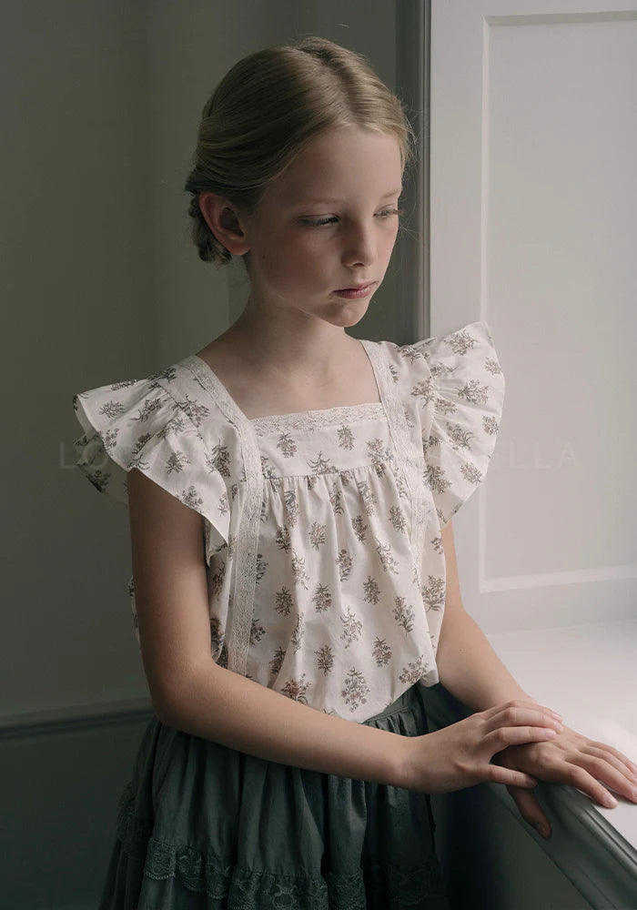 Louisiella Reinette Blouse - Peach Beige