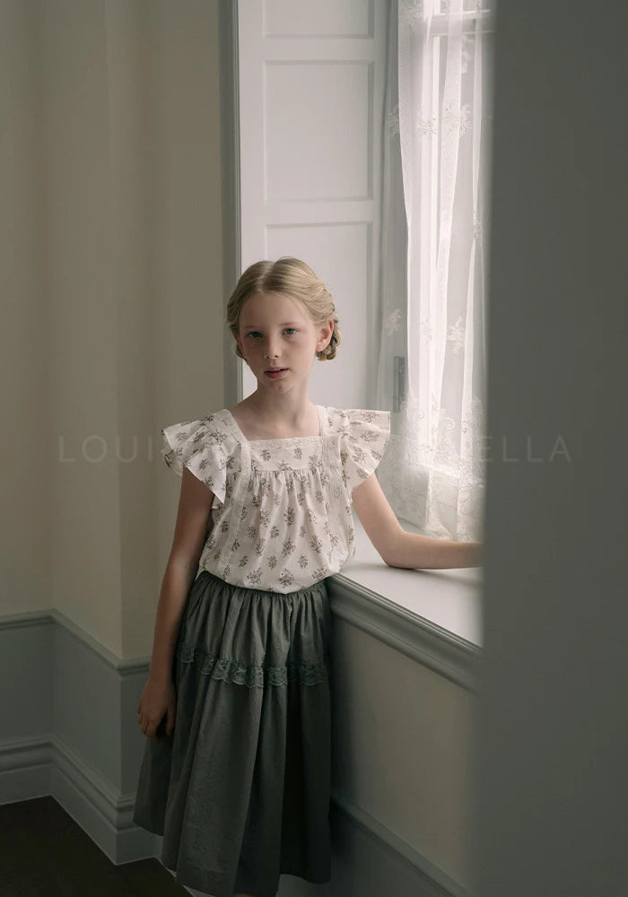 Louisiella Reinette Blouse - Peach Beige