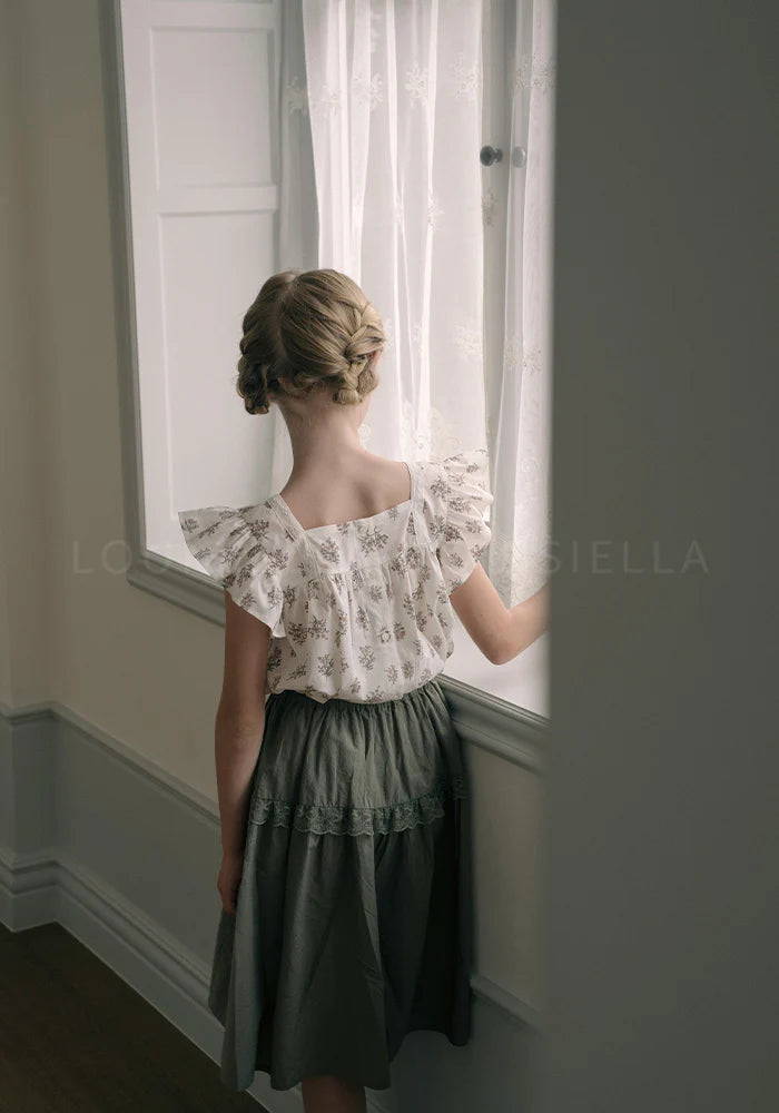 Louisiella Reinette Blouse - Peach Beige