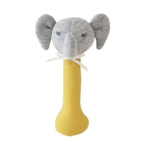 Alimrose Elliot Elephant Stick Rattle
