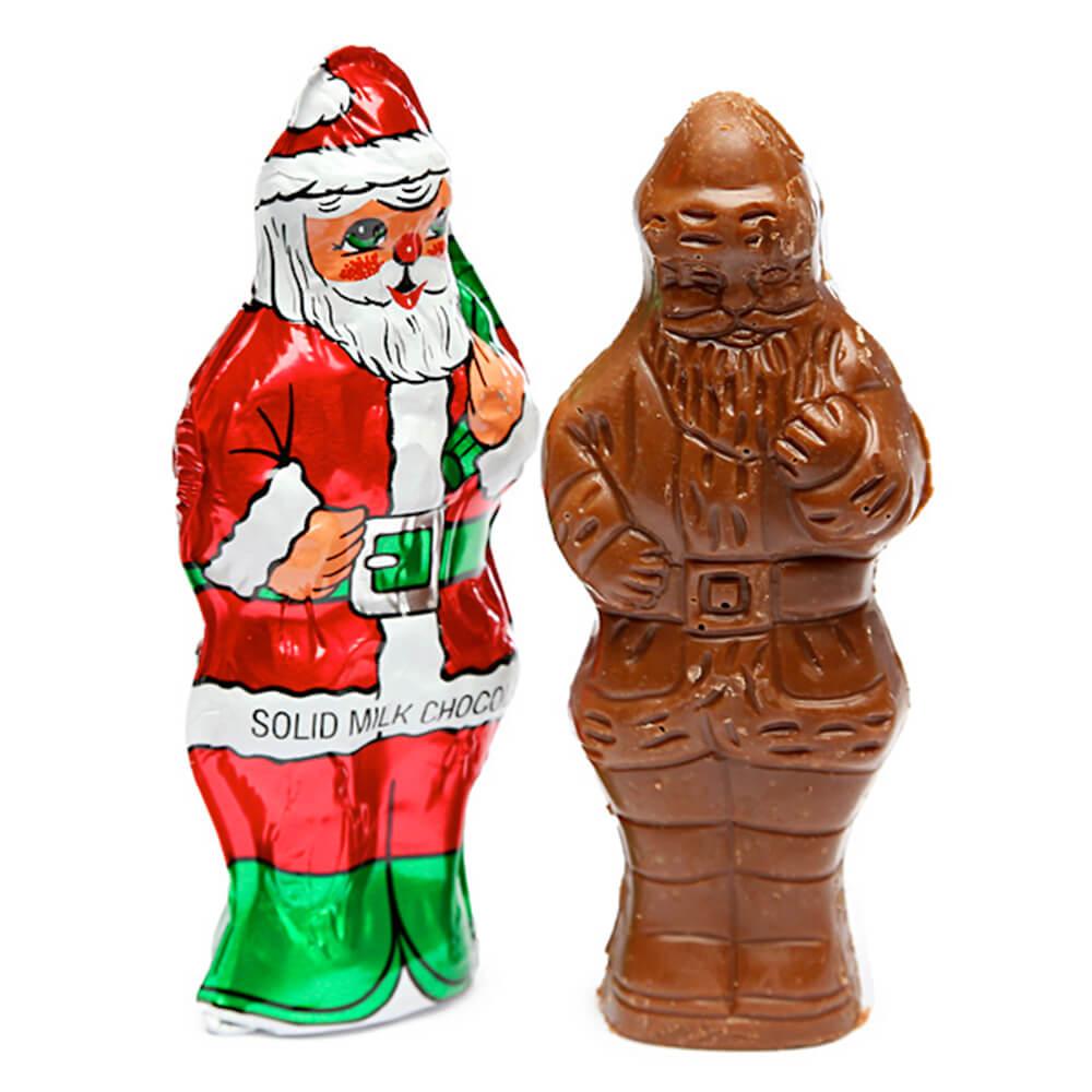 Solid Milk Chocolate Santa