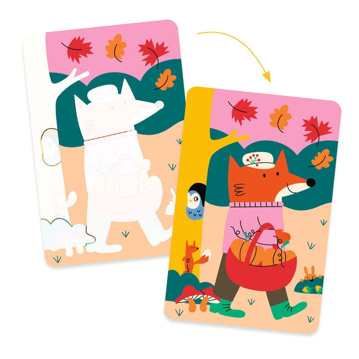 Djeco Magic Colourin - 4 Seasons