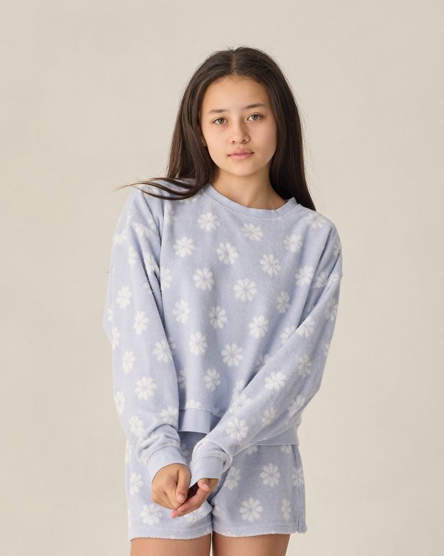 Rylee + Cru Teen Karli Set - Periwinkle Daisy