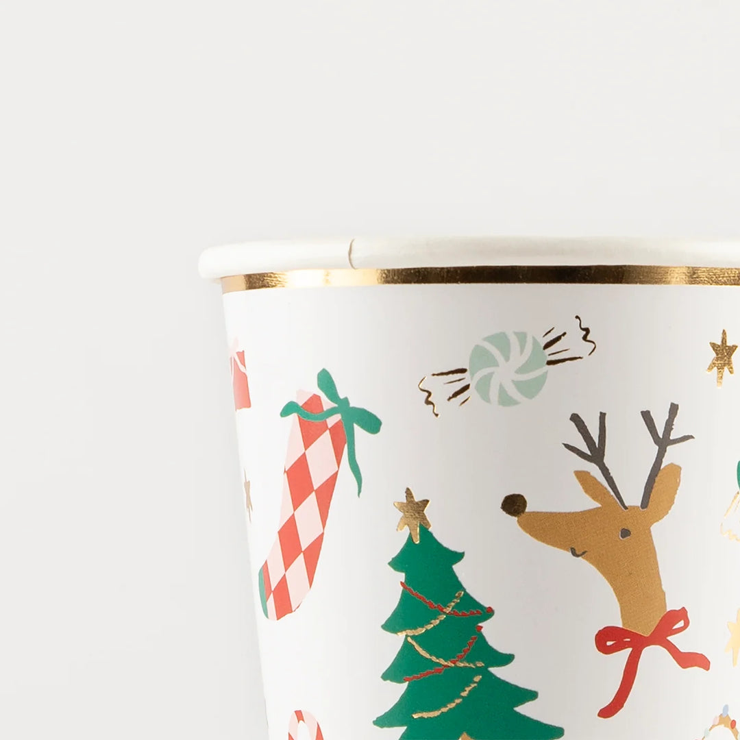 Meri Meri Jolly Christmas Cups