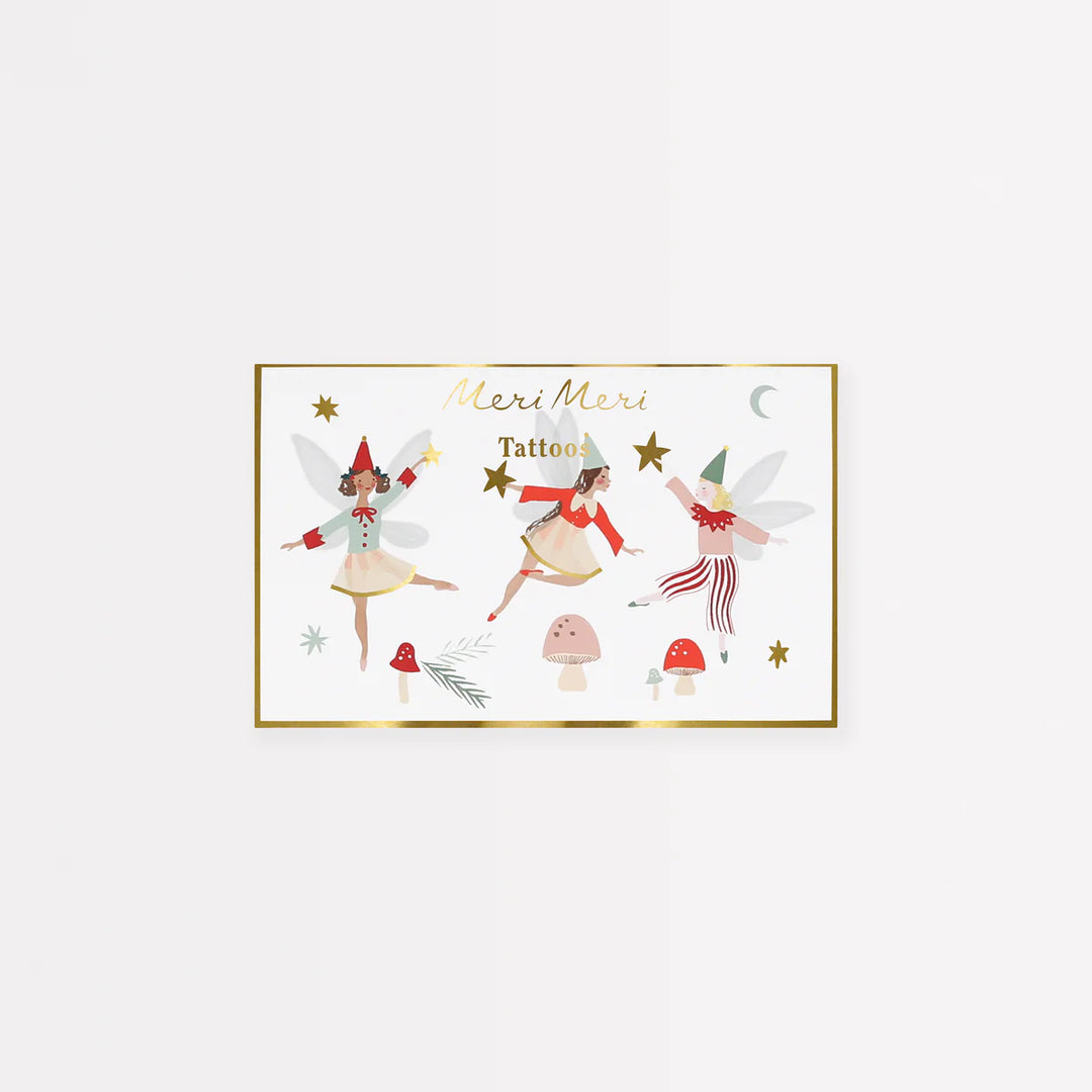 Meri Meri Christmas Fairy Temporary Tattoos