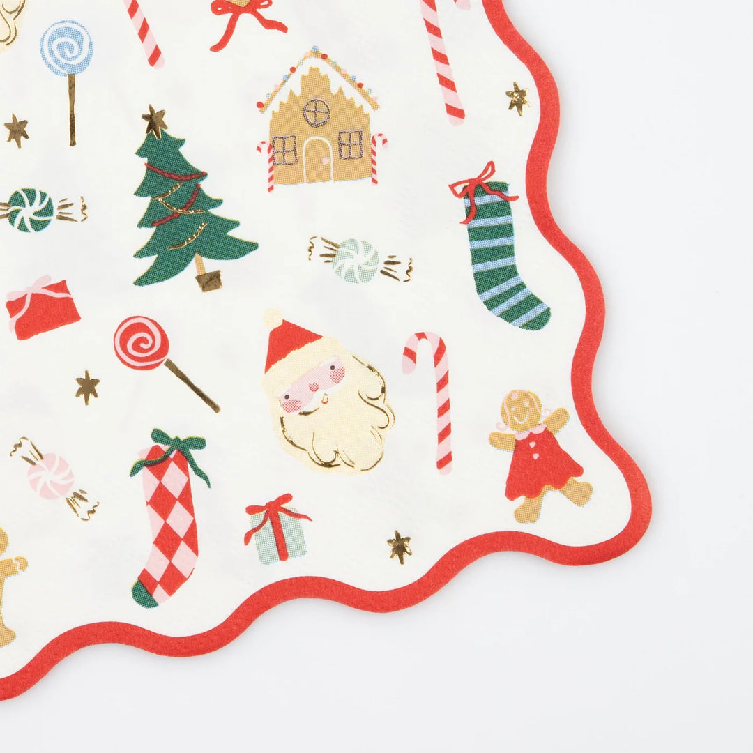 Meri Meri Jolly Christmas Large Napkins