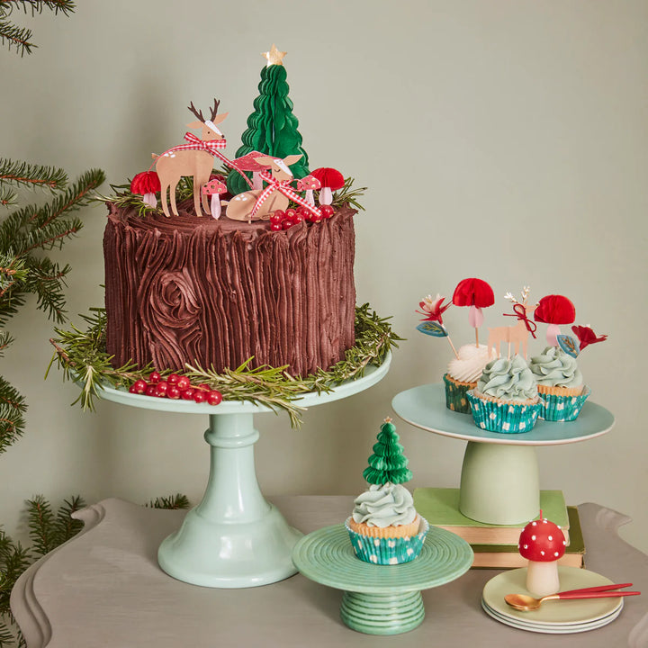 Meri Meri Winter Woodland Cupcake Kit x24