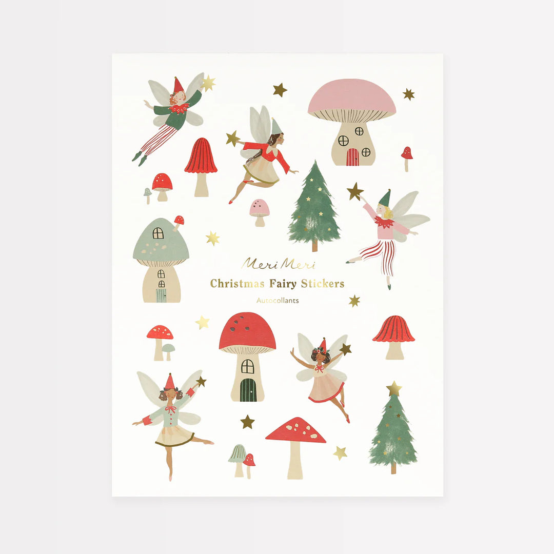 Meri Meri Christmas Fairy Sticker Sheet