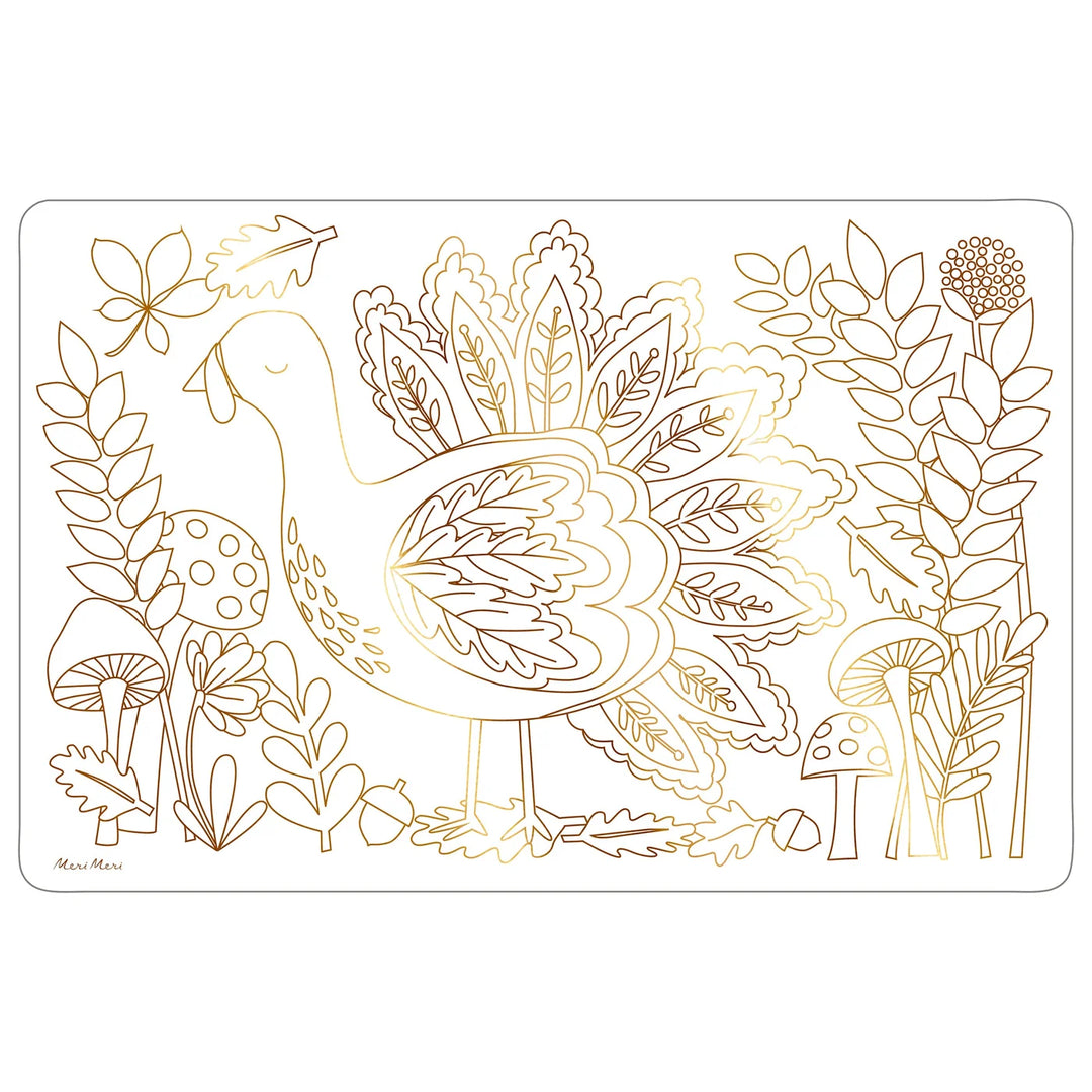 Meri Meri Thanksgiving Coloring Placemats