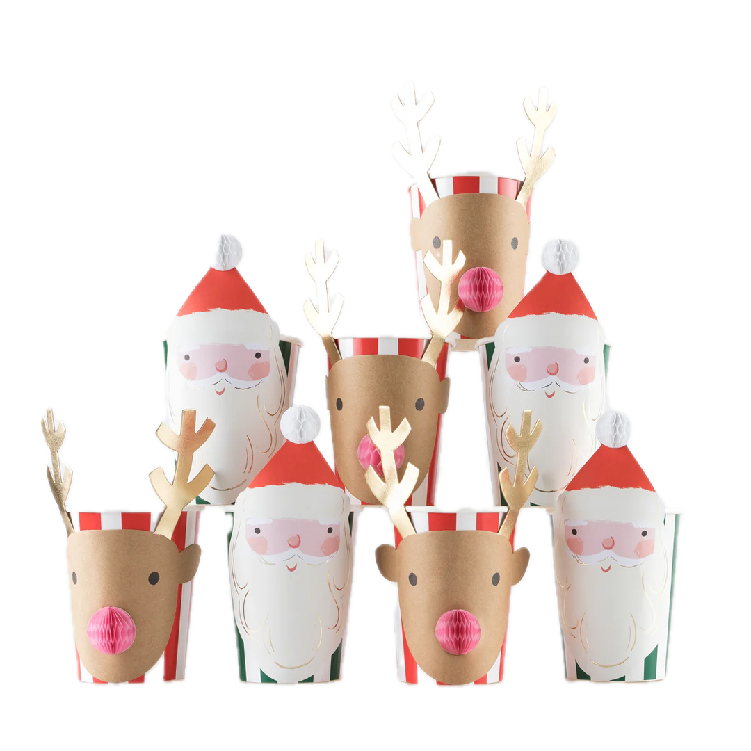 Meri Meri Christmas Honeycomb Cups