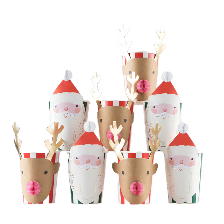 Meri Meri Christmas Honeycomb Cups