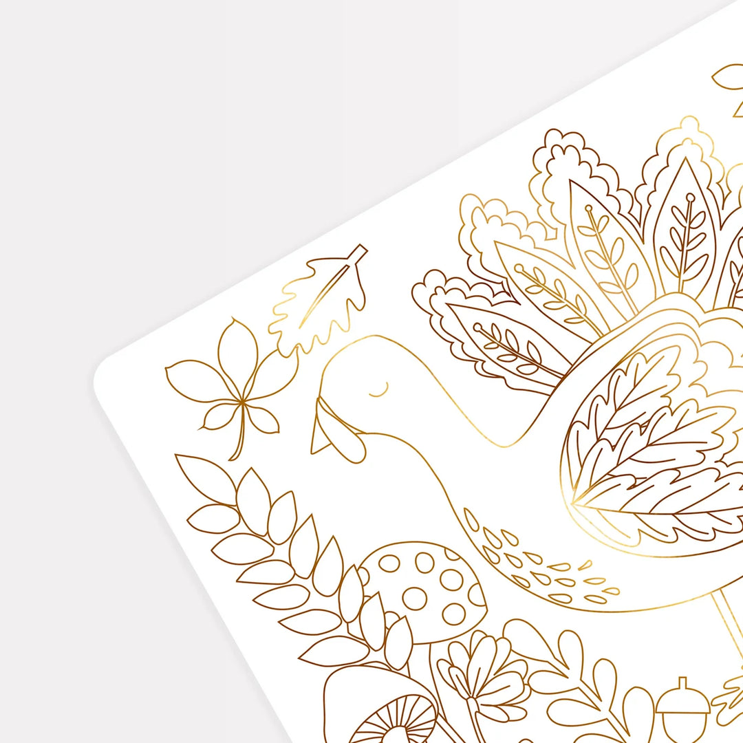 Meri Meri Thanksgiving Coloring Placemats