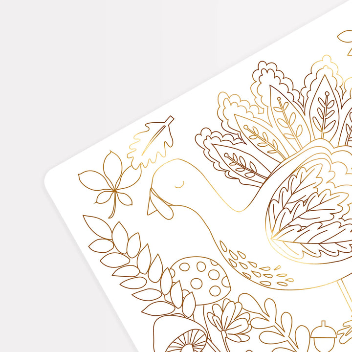 Meri Meri Thanksgiving Coloring Placemats - Set Of 8