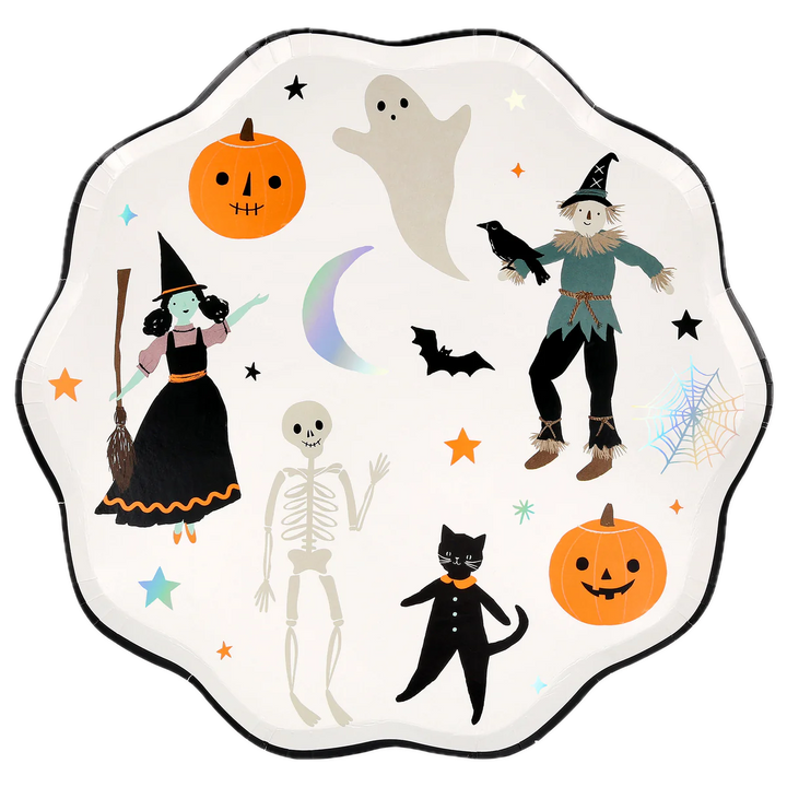 Meri Meri Halloween Party Dinner Plates