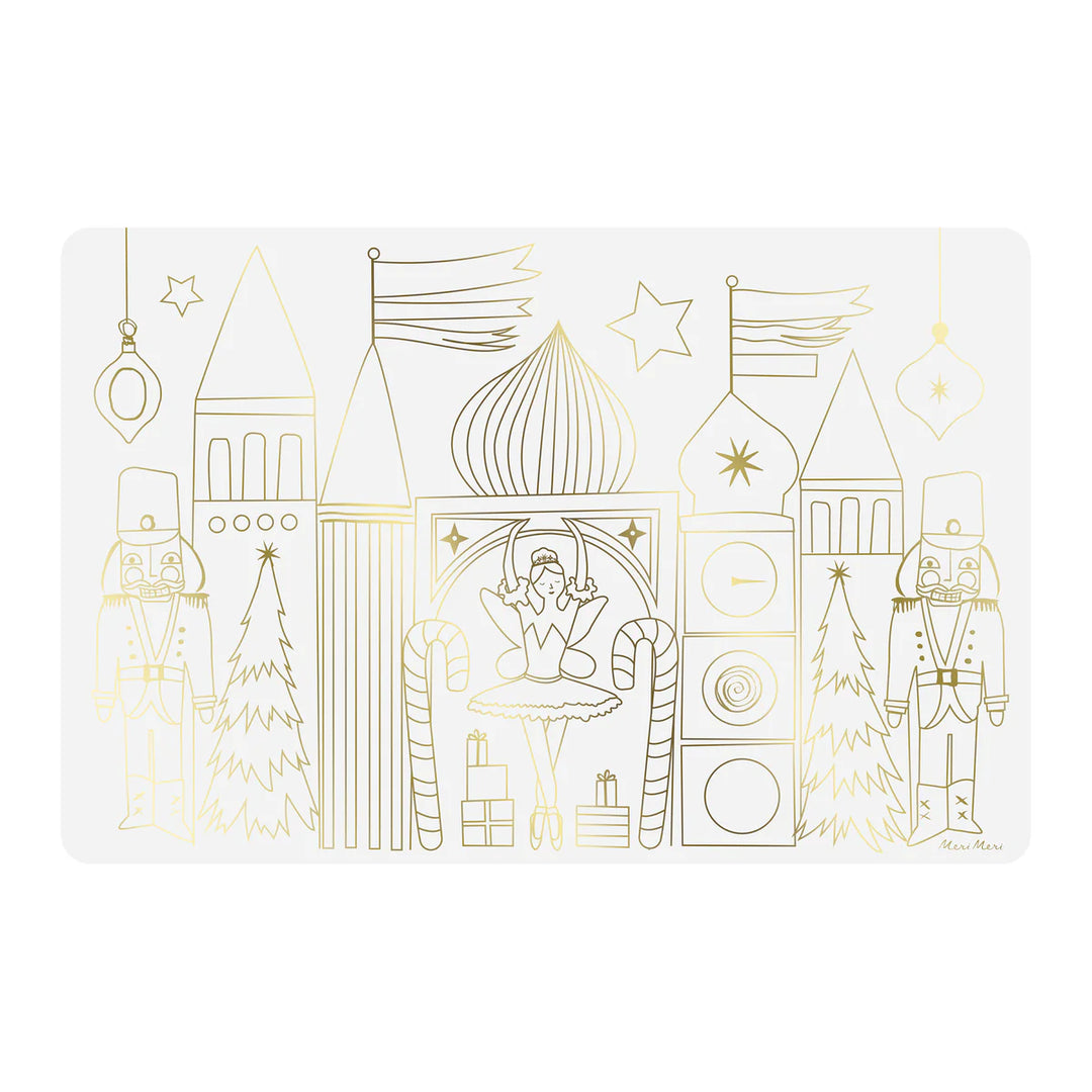 Meri Meri Nutcracker Coloring Placemats