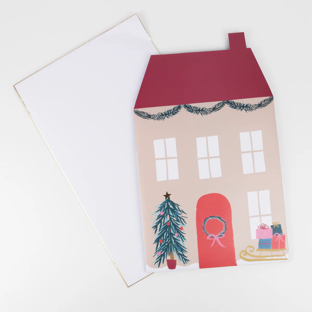 Meri Meri Santa's House Paper Pop-Up Advent Calendar