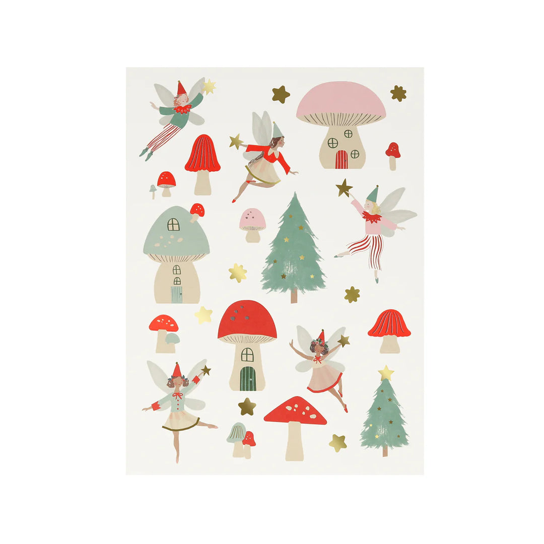 Meri Meri Christmas Fairy Sticker Sheet