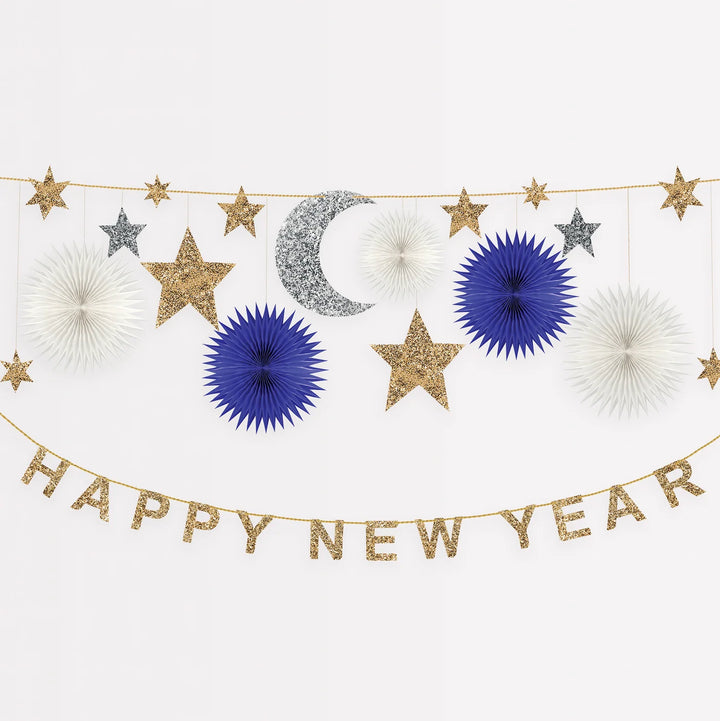 Meri Meri Celestial New Year Garland Set