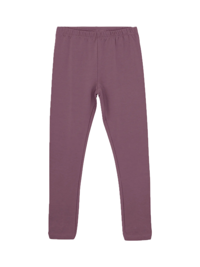 Minymo Leggings - Black Plum