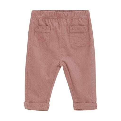 Minymo Lined Corduroy Pants - Dusty Rose