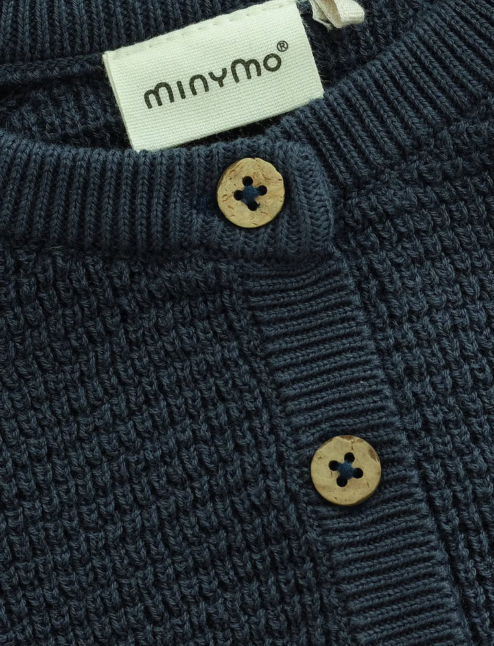 Minymo Knit Cardigan - Midnight Navy