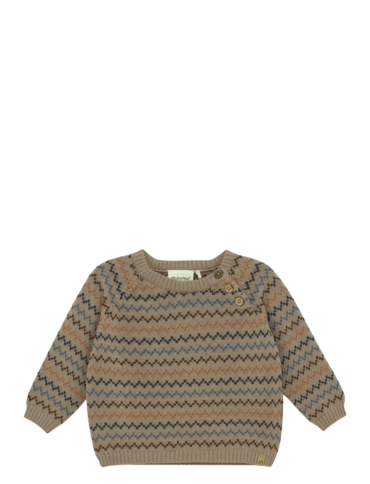 Minymo Pullover Knit - Fungi