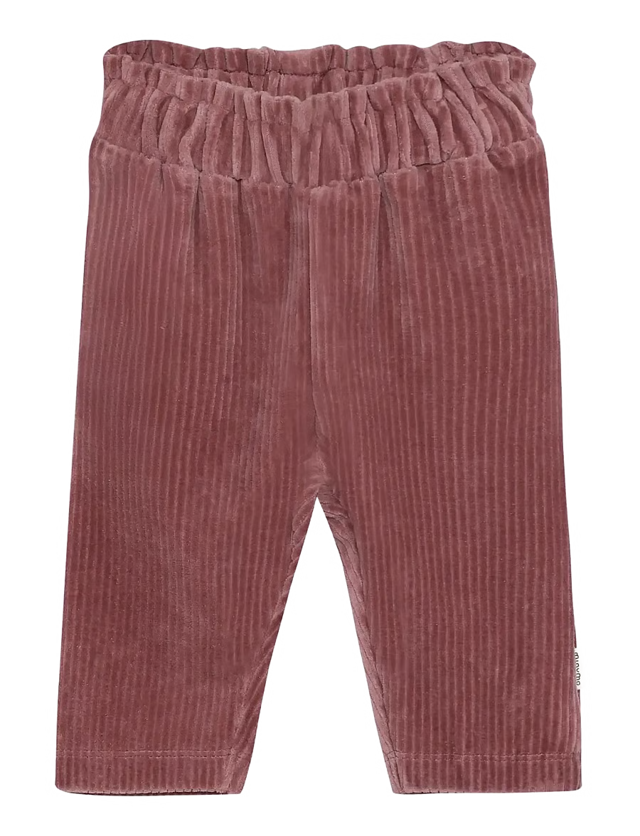 Minymo Velour Pants - Nostalgia Rose