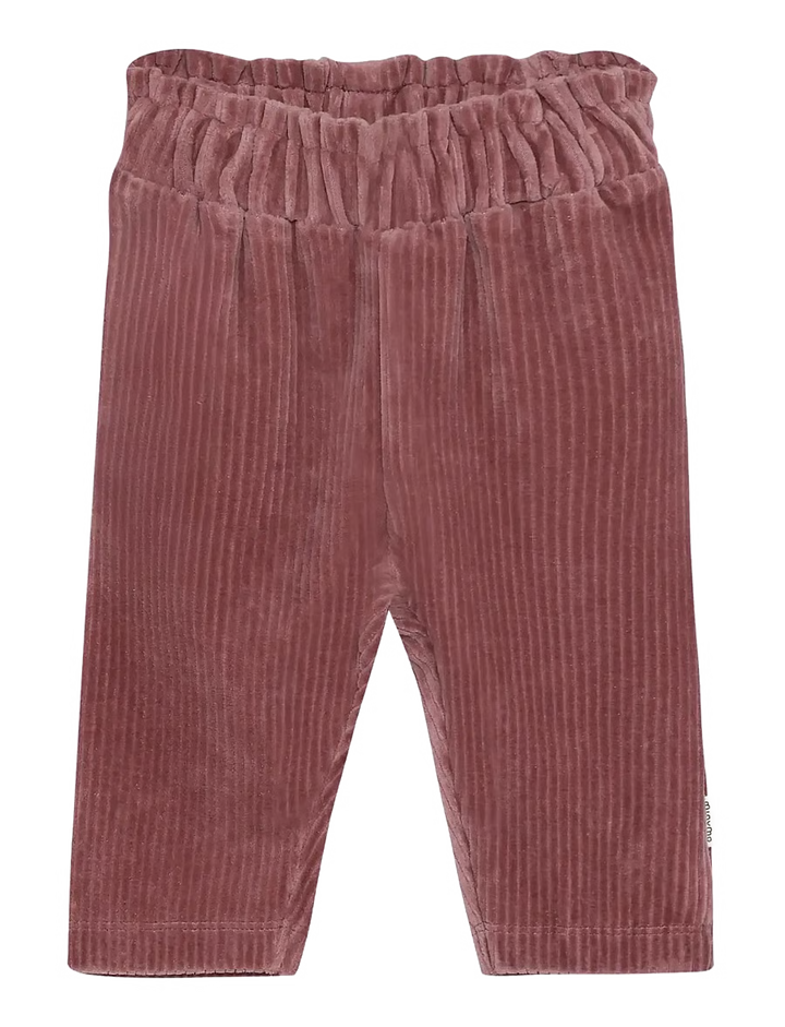 Minymo Velour Pants - Nostalgia Rose