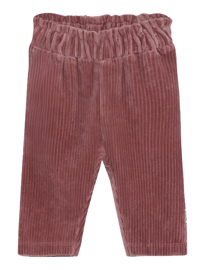 Minymo Velour Pants - Nostalgia Rose