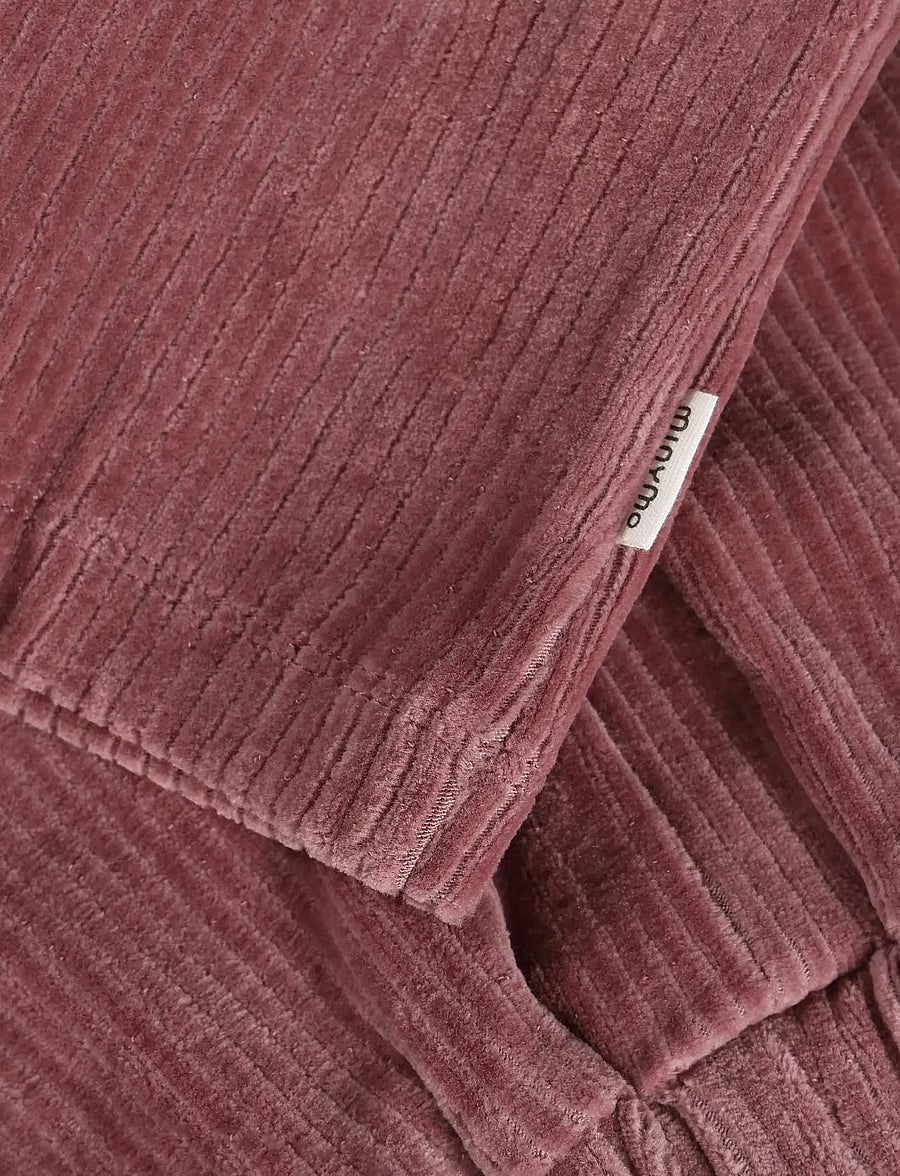 Minymo Velour Pants - Nostalgia Rose