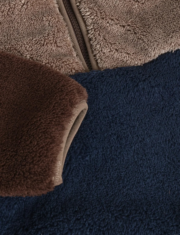 Minymo Fleece Teddy Pullover - Midnight Navy